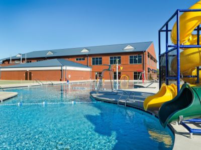 The Currituck Family YMCA pool